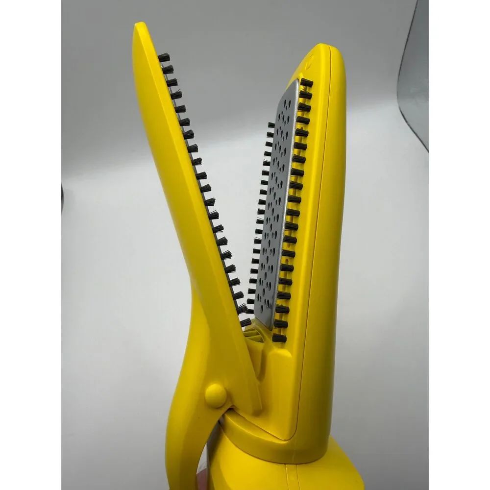 Drybar The Straight Shot Flat Iron Straightening Brush & Hot Air Hair Styler